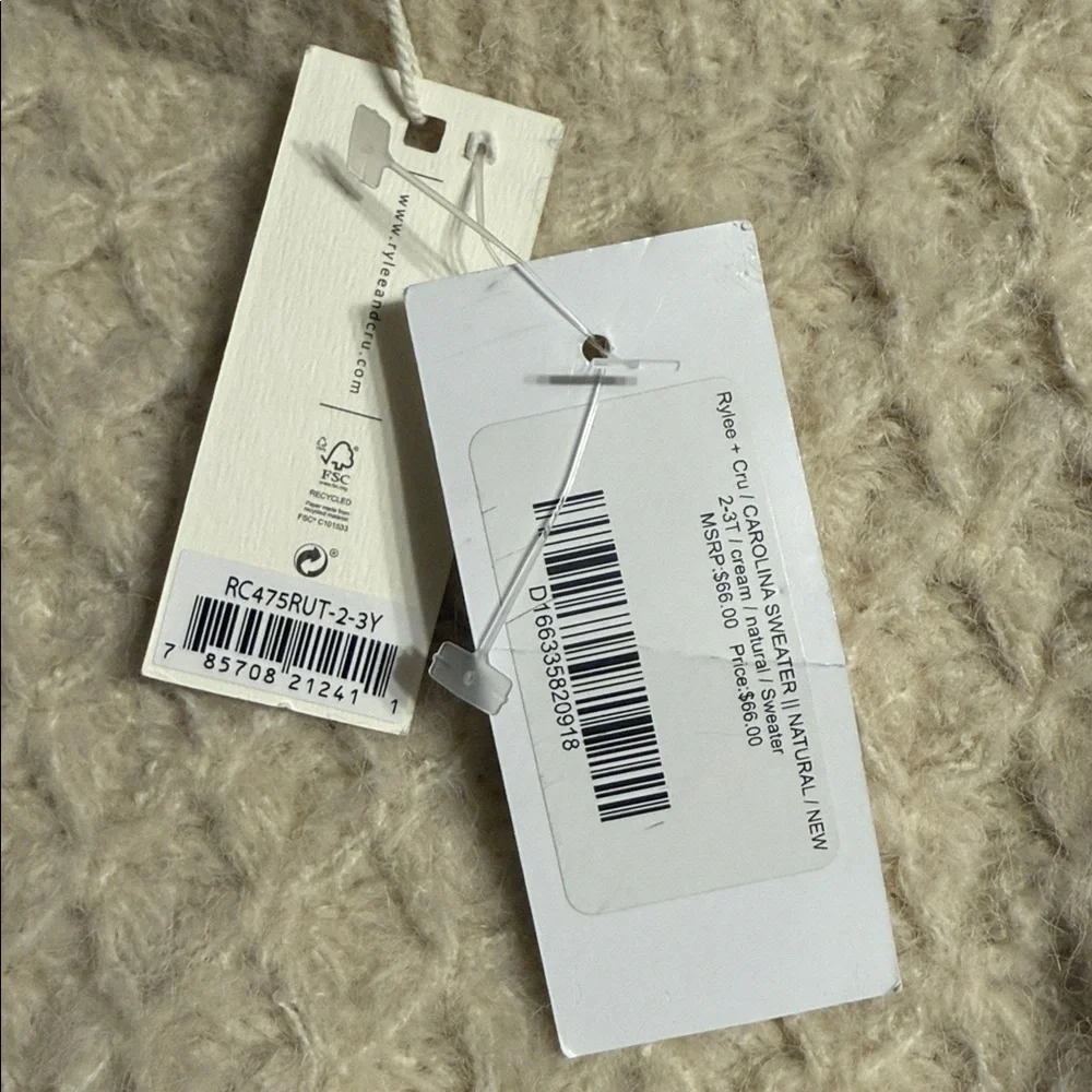 River Island Natural Knit Sweater